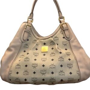 MCM Beige and Tan Women's Bag